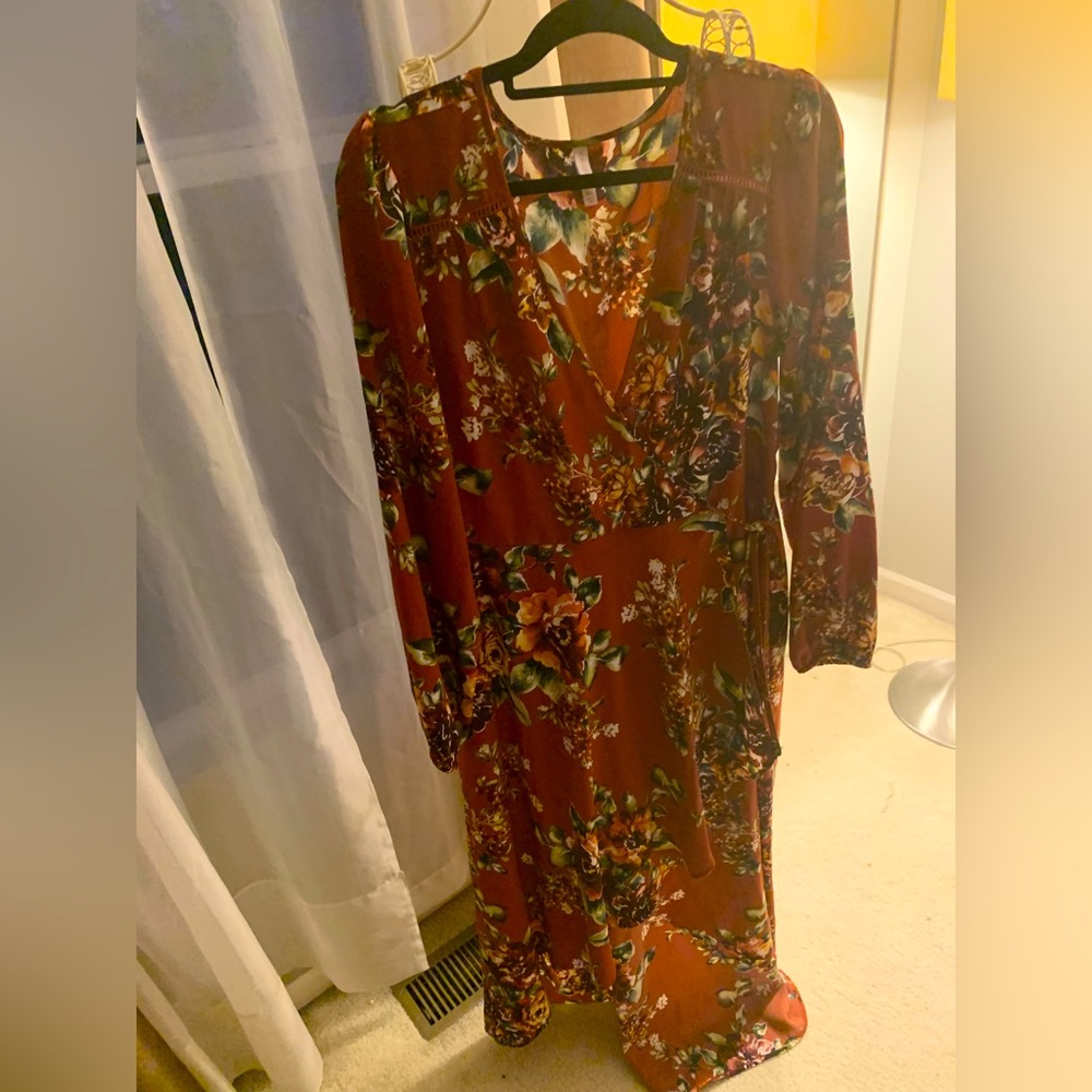 Exhilaration XXL maxi dress w/ sleeves